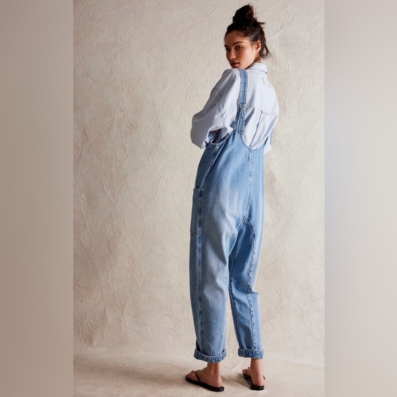 We The Free High Roller Jumpsuit Size L NWT - Picture 2 of 16